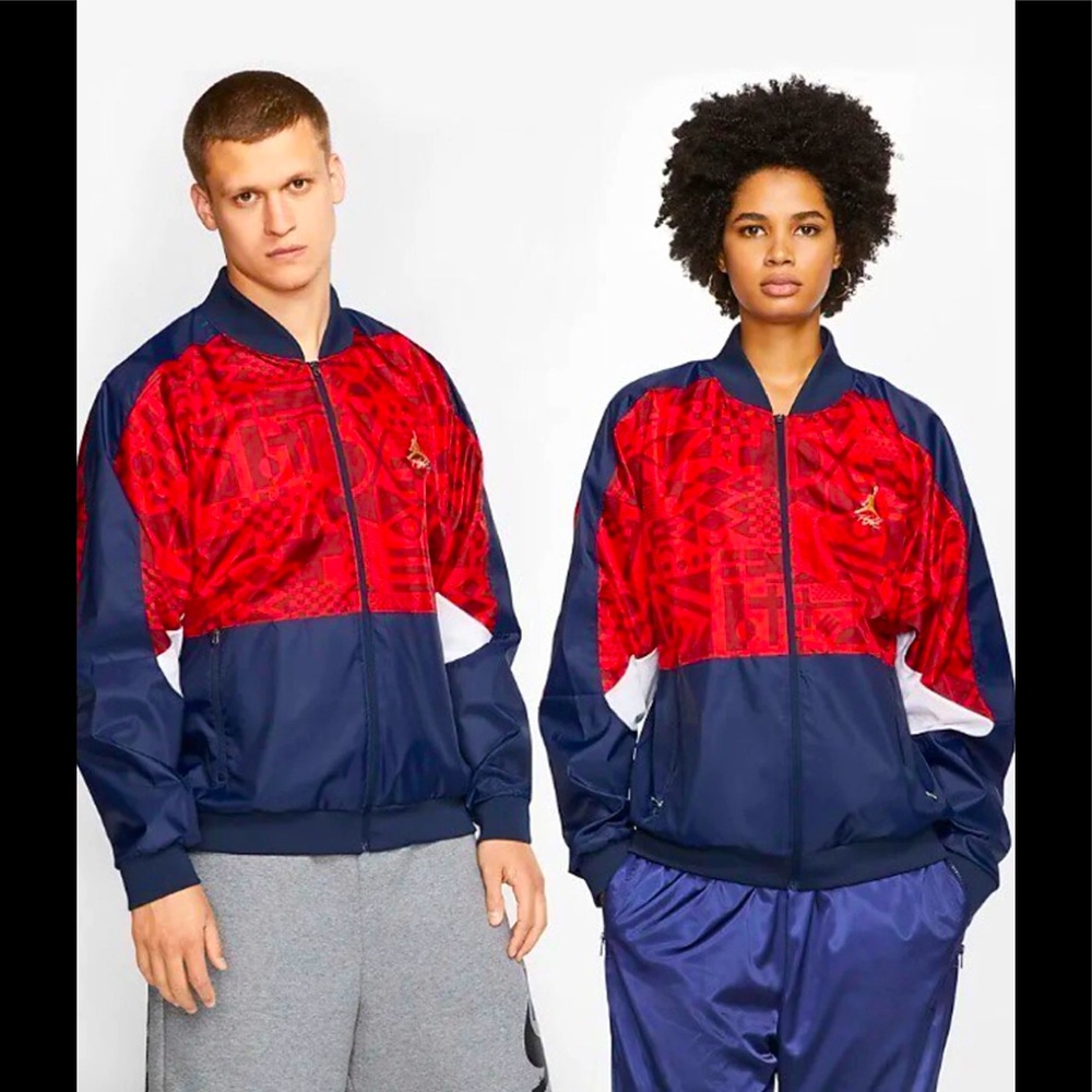 Nike Air Jordan Flight Legacy FIBA ZIP Jacket Loose Fit
